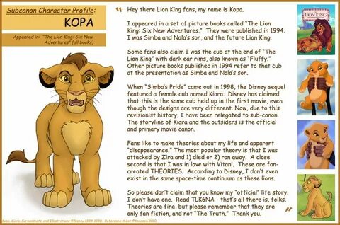 kopa fan art Disney lion king, Lion king, Lion king 2