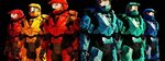 Halo Red Vs Blue Wallpaper : HD Wallpapers Download