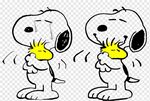 Snoopy Charlie Brown Wood Peanuts Hug, yang lainnya, komik, 