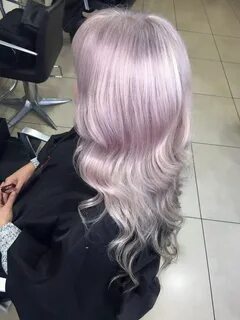 Smokey Amethyst pastel toner all over for a striking look. G