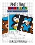 Mystery Multiplication - Coloring Squared - Free Printable M