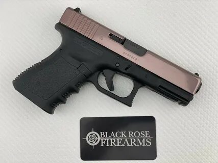 Black Rose Firearms Glock 19 Rose Gold Titanium Polished Sli