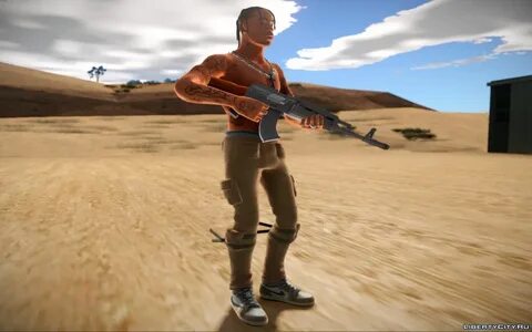 Скачать Трэвис Скотт из игры Fortnite для GTA San Andreas