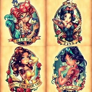 Pin by Kathleen Chase on Love! Disney princess tattoo, Jasmi