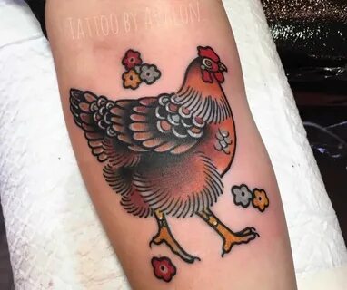 Pin by Deanna on Tattoo Stuff Chicken tattoo, Hen tattoo, Ta