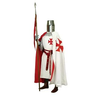 Medieval Templar Knight TUNIC CAPE/Cloak Belt Adult Men Goth