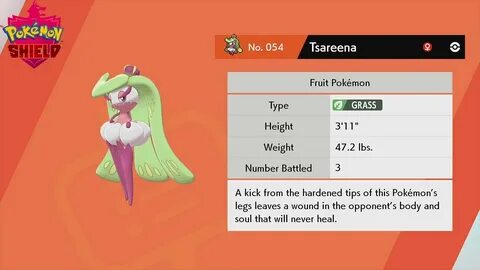 Pokémon Sword & Shield - How to Catch Tsareena - YouTube