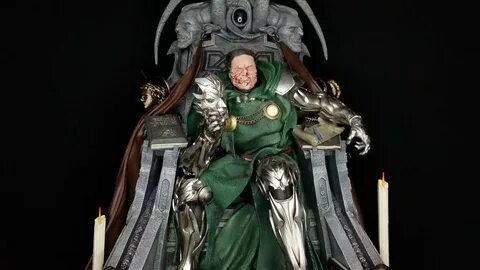 Doom On Throne Maquette 1/4 Custom Statue - YouTube