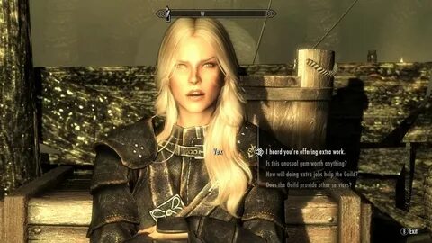 Skyrim Facelight on Vex and stone of Berenziah quest start. 