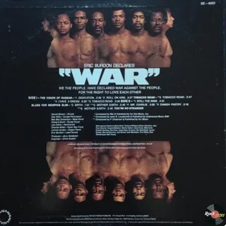 История Рока * Eric Burdon & War - Eric Burdon Declares "War