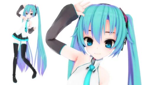 19 Beautiful Hatsune Miku 3d Model Free - Has Mockup