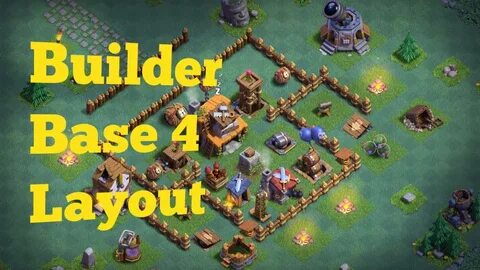 Builder Hall 4 Base / BH4 Builder Base Layout Clash Of Clans