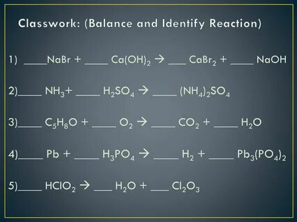 Chapter 9 Chemical Reactions - ppt video online download