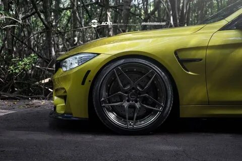 BMW M4 Coupe on ADV.1 Wheels (ADV05SMV2CS) 2015 года выпуска