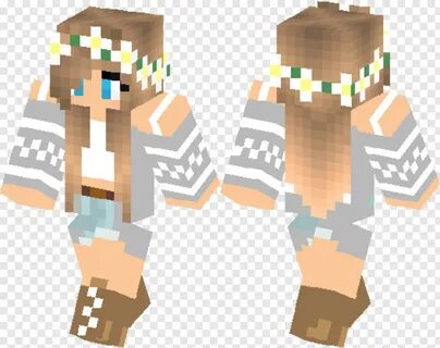 Flower Crown - Flower Crown Minecraft Skin, Png Download - 5