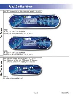 Balboa GL2000 Spa Controller Manual - Spa Store Help Centre