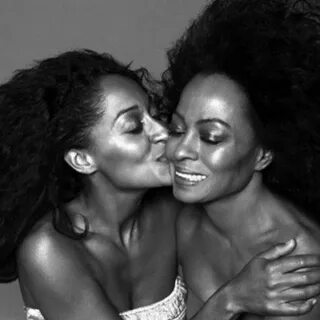 Two inspiring women: Diana Ross and her daughter @traceeelli