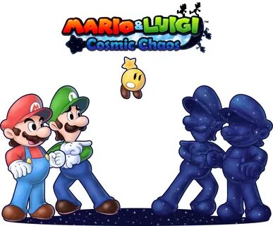 Mario and Luigi: Cosmic Chaos Mario and luigi, Super mario a