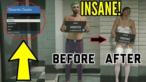 GTA 5 CHANGE YOUR GENDER GLITCH *EASY* GTA 5 SNOW 1.46 - You