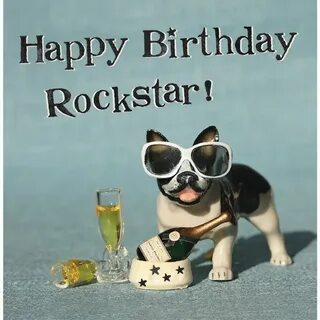 Best Birthday Quotes : Happy Birthday Rockstar #compartirvid