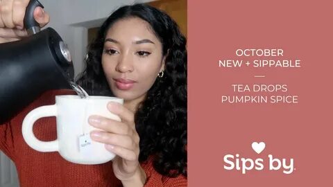 October New and Sippable: Tea Drops Pumpkin Spice Sips by - 
