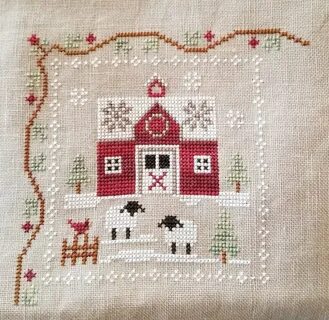 Little House Needleworks Farmhouse Christmas - Little Red Ba