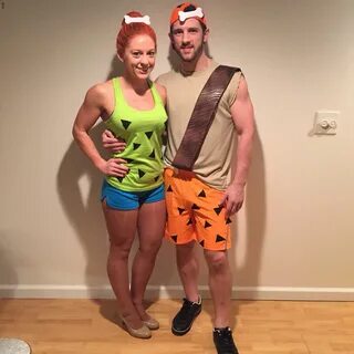 Pebbles and Bam Bam Halloween Costume Flintstones halloween 