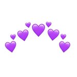 purpleheartcrown purple aesthetic sticker by @smolsoftvibes