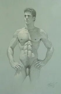 Drawing - Gay Body Blog - Pics of Male Models, Celebrities, 
