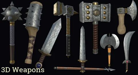 Medieval Weapons 3D Set in Weapons - UE Marketplace
