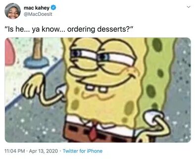 Spongebob Dessert Is Gay Know Your Meme