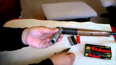 12g shotgun adapter - YouTube