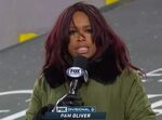 Pam Oliver did not sound like herself during FOX broadcast