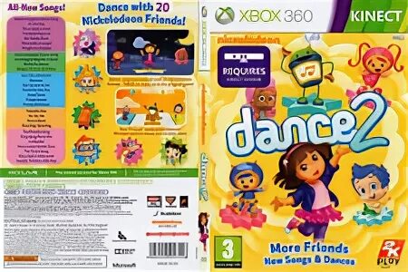 Купить недорого Nickelodeon Dance 2(Xbox 360) в интернет маг