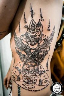 Muay Thai Tattoo symbols and meanings Tattoos, Sak yant tatt