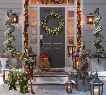 28 Wonderful Christmas decorating ideas for magical outdoor 