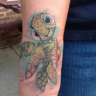 Squirt tattoo (Finding Nemo) my new ink! 