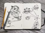 Pad monsters on Behance
