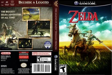 Viewing full size The Legend of Zelda: Twilight Princess box