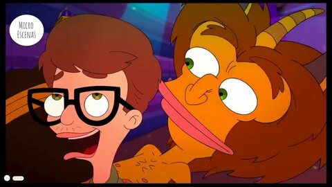 Andrew se viene bailando con su amiga - Big mouth - YouTube