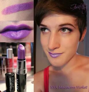 Celadon Alley: NYX Macaron Lippies in Pistachio and Violet L