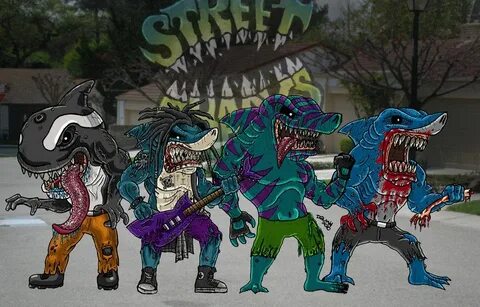 Street Sharks 2.0 by DQuinn89 on deviantART Squalo