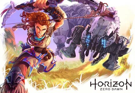 Horizon - zero dawn fan art on Behance