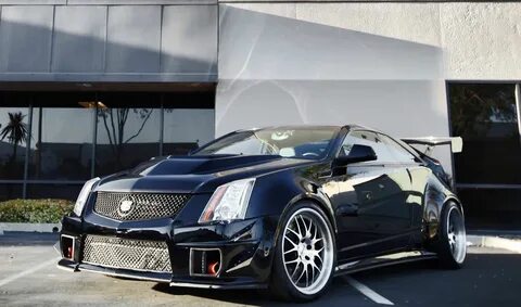 CTS-V Coupe by D3Cadillac on Forgeline DE3S Wheels