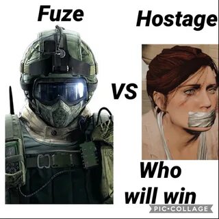 Fuse VS Hostage #Fuze Rainbow Six