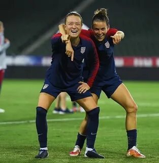 Emily Sonnet & Kelley O'hara USA Women's National Team socce