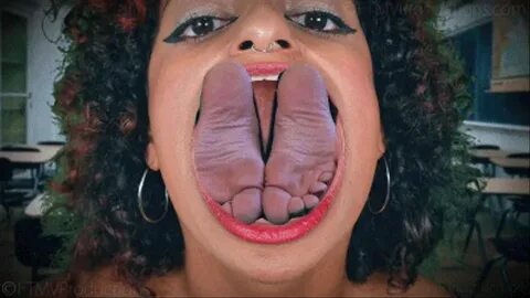 Foot Tongue Mouth and Vore