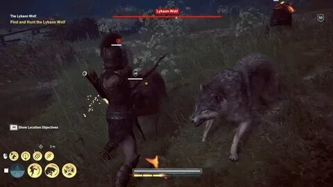Lykaon Wolf Legendary Animal AC Odyssey - YouTube