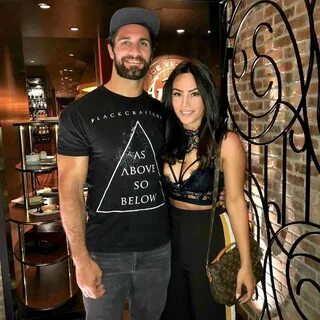 WWE Superstar Seth Rollins (Colby Lopez) and his girlfriend 