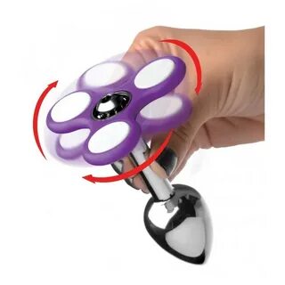 Light Up Fidget Spinner Anal Plug Climatic Moments: Unique A